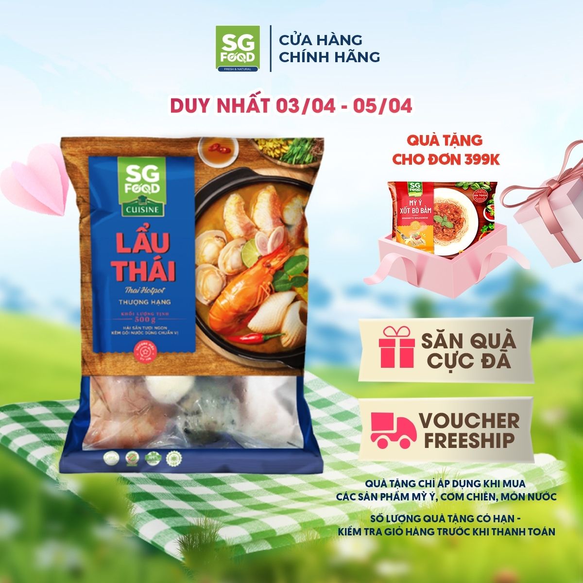 Lẩu Thái SG Food 500g