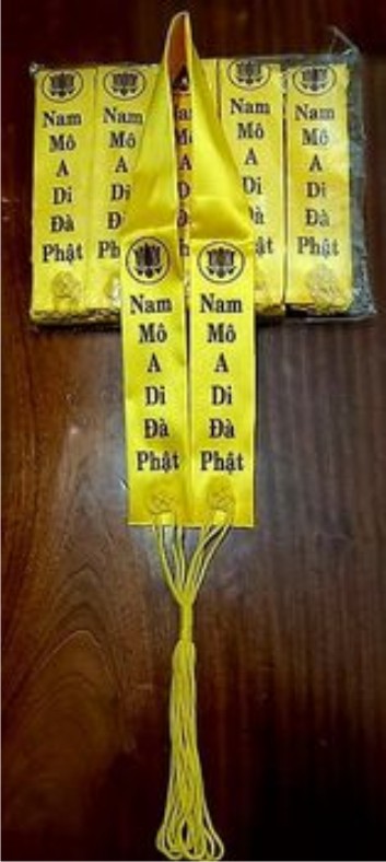 [HCM]Pháp y Nam mô A Di Đà Phật ( Phi vàng )