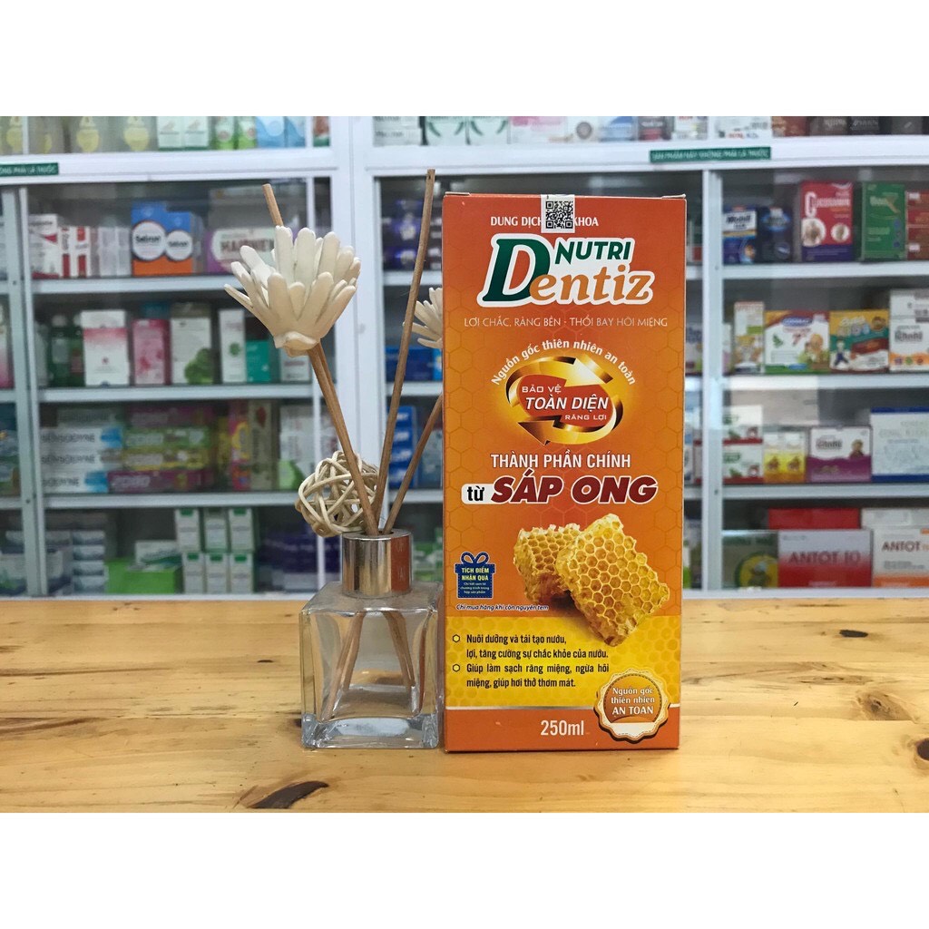 DUNG DỊCH  NHA KHOA NUTRIDENTIZ 250ML