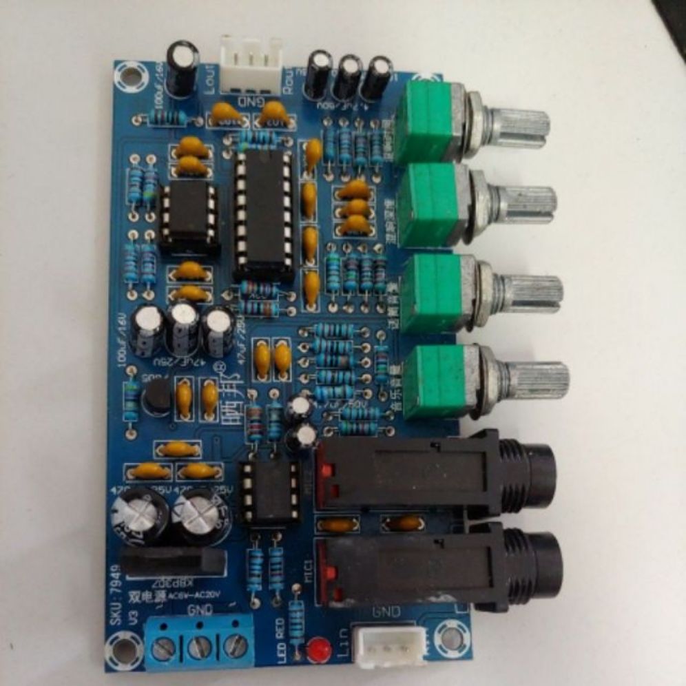Mạch khuếch đại micro có echo