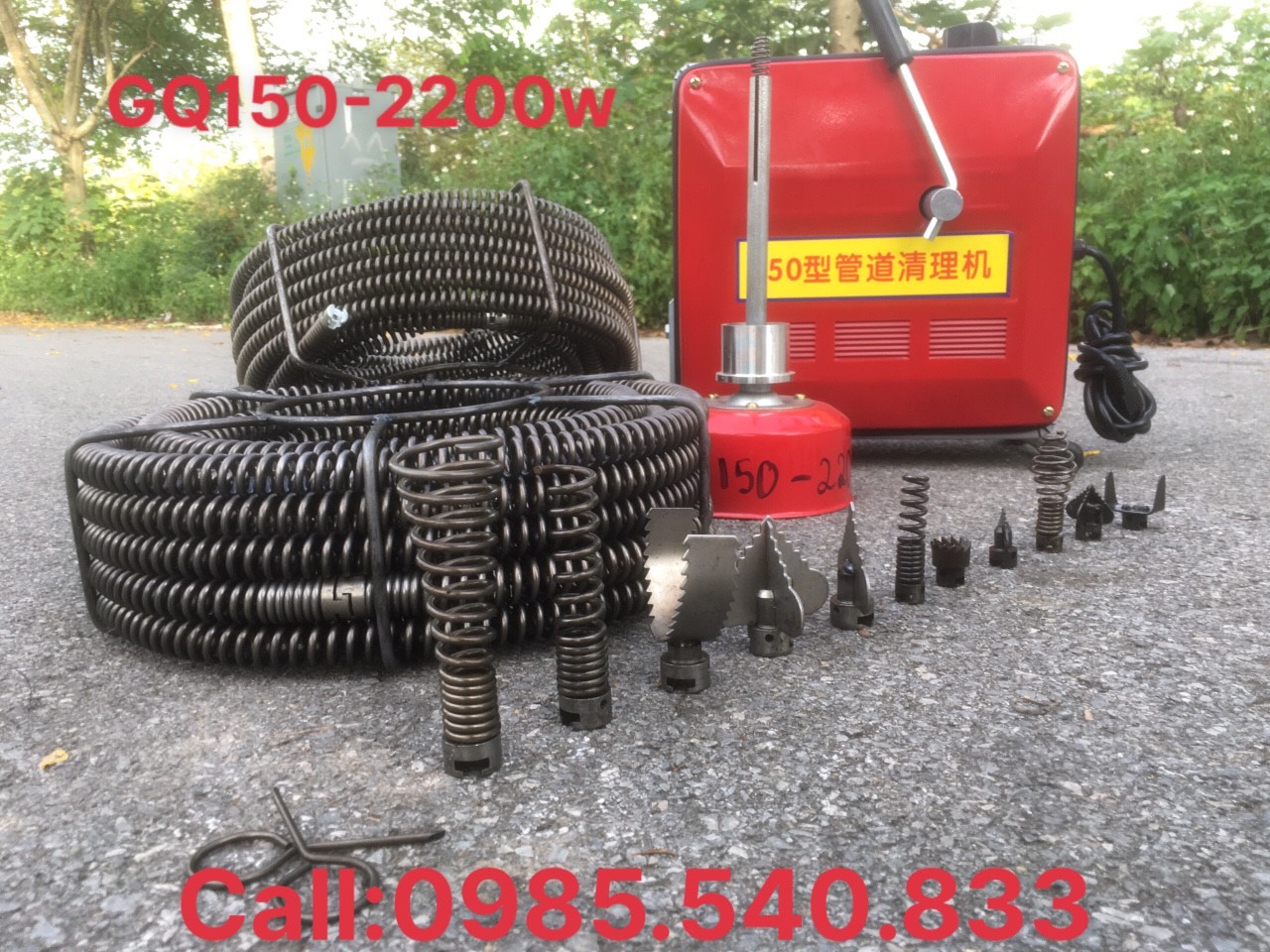 [ Chọn Bộ ] MÁY THÔNG CỐNG GQ150-2200W