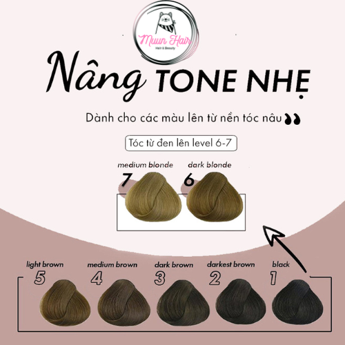 Hair dye brown western [bundled oxygen + snap hair + gloves]-Muun.Store