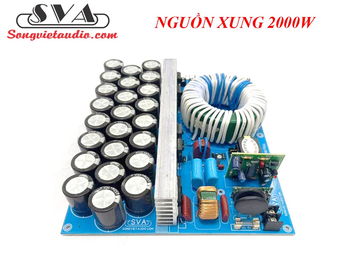 NGUỒN XUNG AUDIO 2000W RMS (CÔNG SUẤT THỰC) - 1 MẠCH