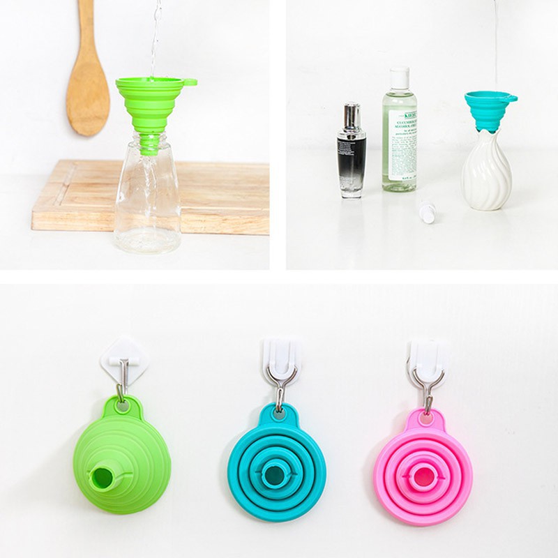 [HCM]1 phễu silicone mini gấp gọn