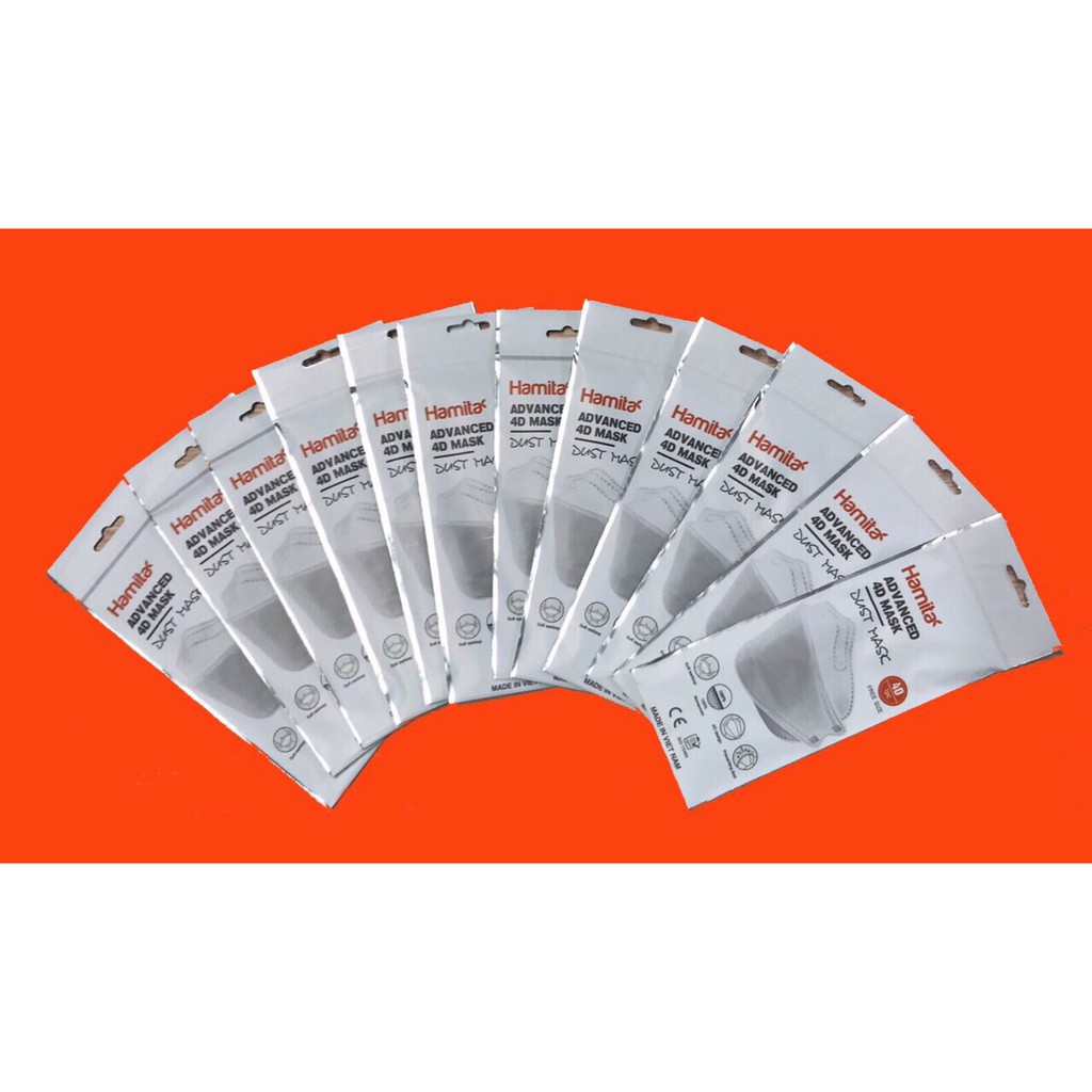[HCM]Khẩu Trang 4D Hàn Quốc Hamita