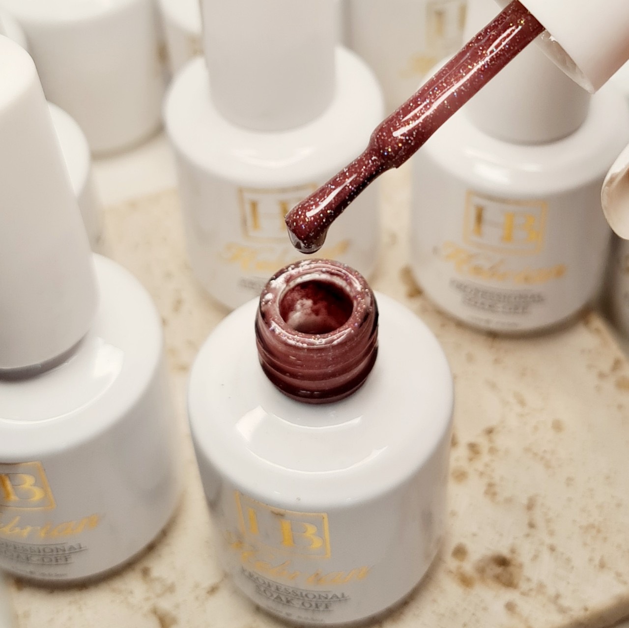 Sơn Gel HB Hàn Quốc Giả Bột 15ml