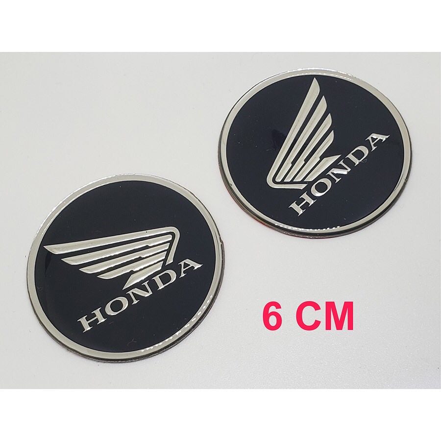 2 decal logo canh chim honda