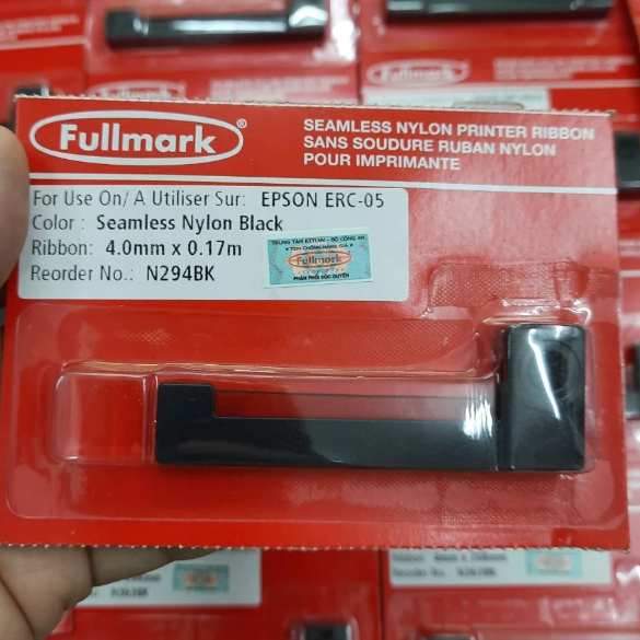 Băng mực fullmark erc-05 ribbon for epson m-150ll, n294bk mực đen chính hãng