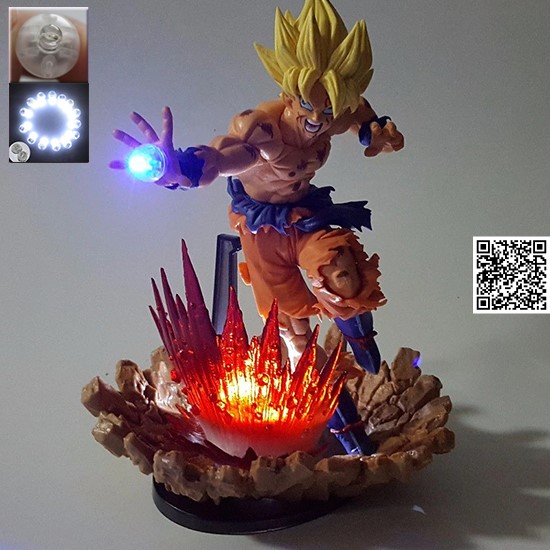[HCM]1153 Mô hình năng lượng Led chưởng trắng kame cho các dòng mô hình 7 viên ngọc rồng Dragonball (Vui lòng đọc kỹ mô tả - sản phầm chỉ mô hình quả cầu năng lượng trên tay không bao gồm mô hình nhân vật)
