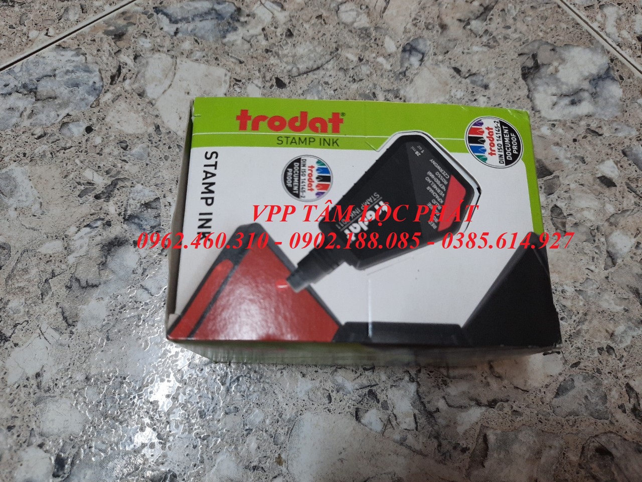 Mực dấu Trodat 28ml/lọ (CHÍNH HÃNG) - Mực đóng dấu