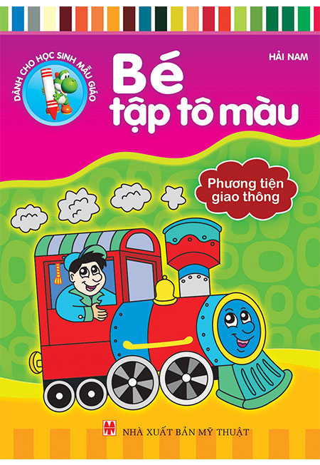 Sách - bé tập tô màu - phương tiện giao thông - phương nam book