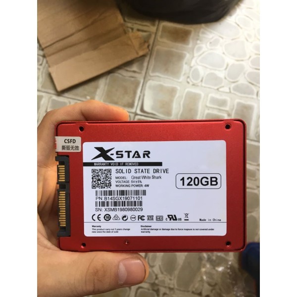 Bảng giá Ổ Cứng Máy Tính SSD XStar, Fuhler 120GB - Bảo Hành 36 Tháng 1 đổi 1 Phong Vũ