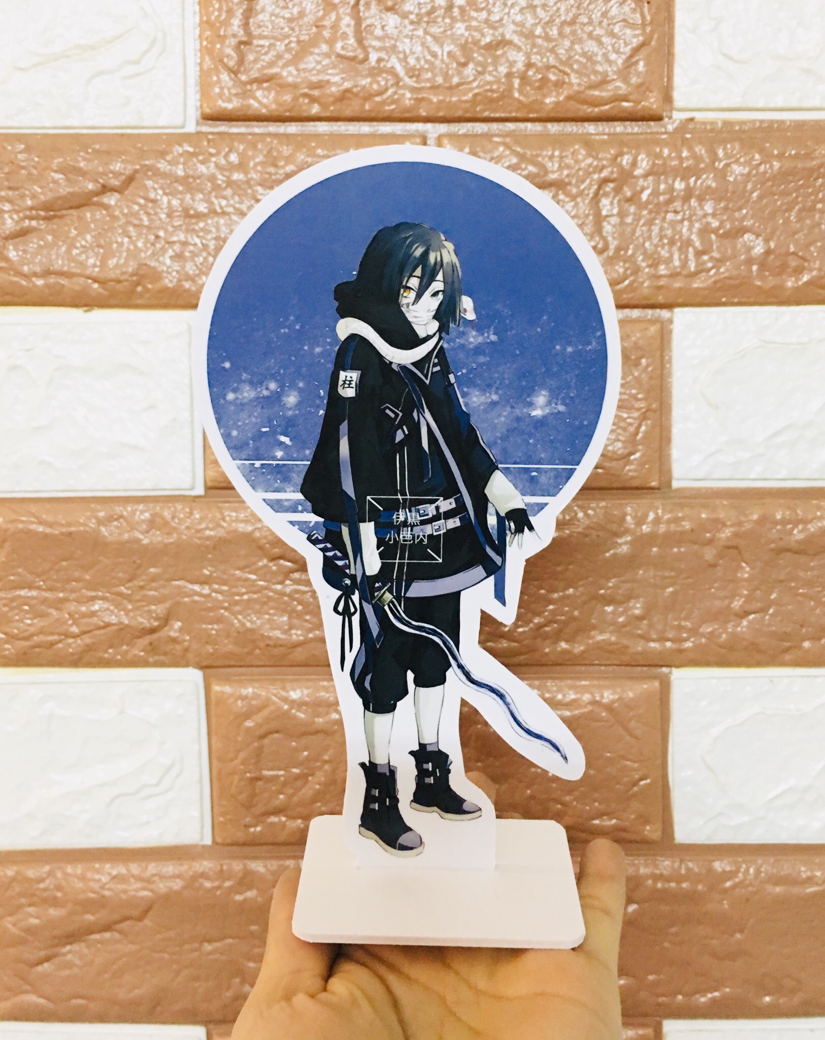 Standee tượng xốp Kimetsu no Yaiba - Xà Trụ Iguro Obanai
