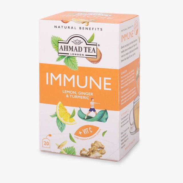 Trà Ahmad Organic Premium - IMMUNE Infusion (Tăng cường miễn dịch của cơ thể)