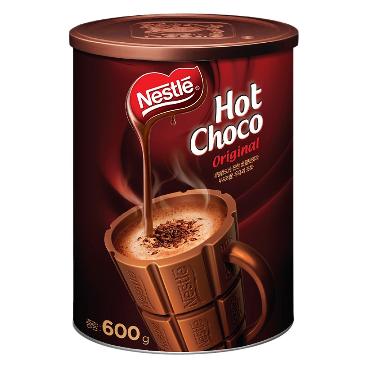 Lon Bột Ca Cao Nestlé Hot Choco (600g)