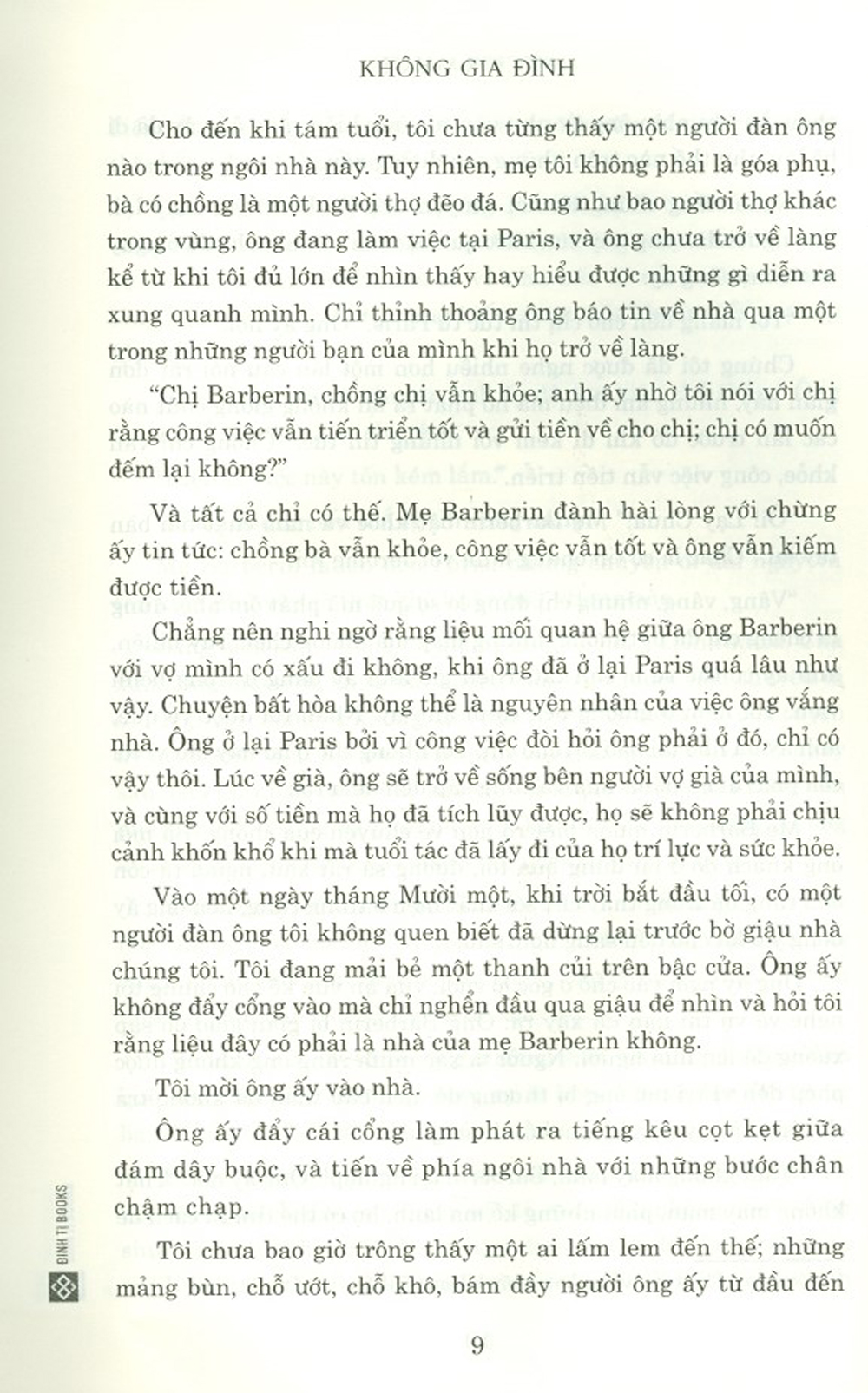Không Gia Đình(bìa cứng)