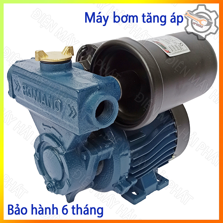 Máy Bơm Nước Tăng Áp Tự Động ROMANOL 150w Cả Đẩy Và Hút Cao 25-BH 12 Tháng