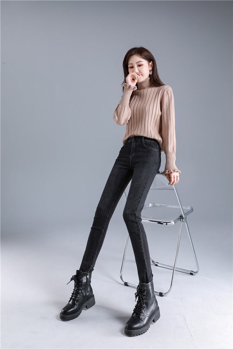 Quần Jean Dài Bigsize Co Giãn 60-90kg lưng cao
