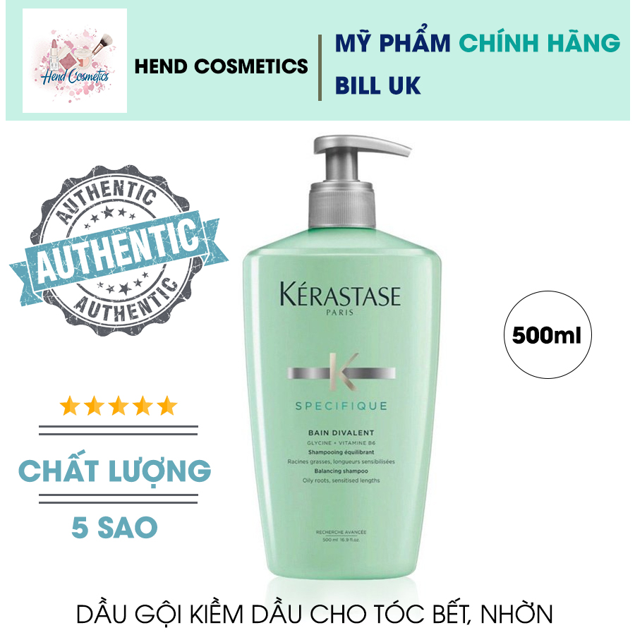 Dầu Gội Kiềm Dầu Kerastase Specifique Bain Divalent 500ml