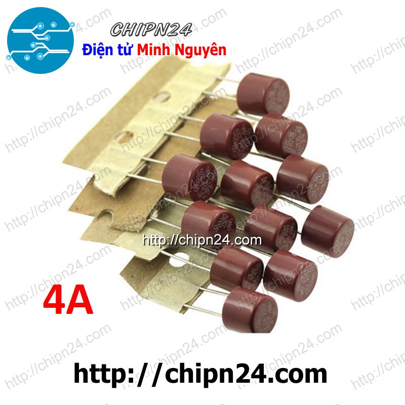 Cầu chì tròn 4a 250v 8x8mm