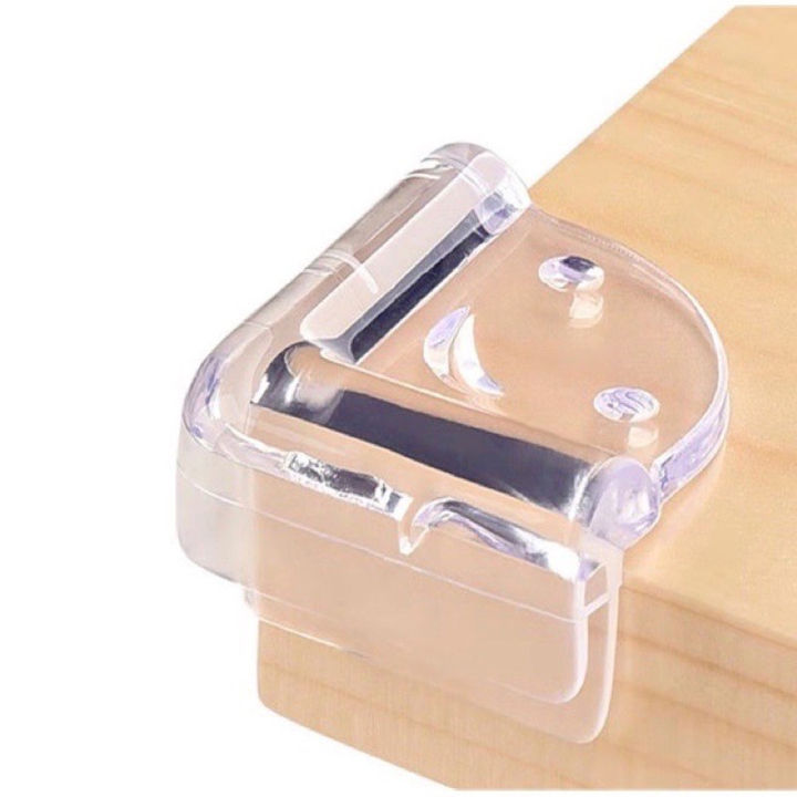 Bịt góc cạnh bàn silicon bảo vệ an toàn cho bé tặng kèm băng keo