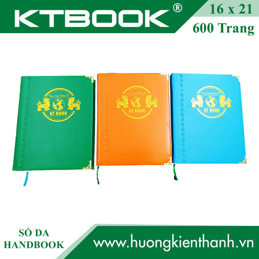 SỔ BÌA DA CAO CẤP HANDBOOK VUÔNG 600 TRANG