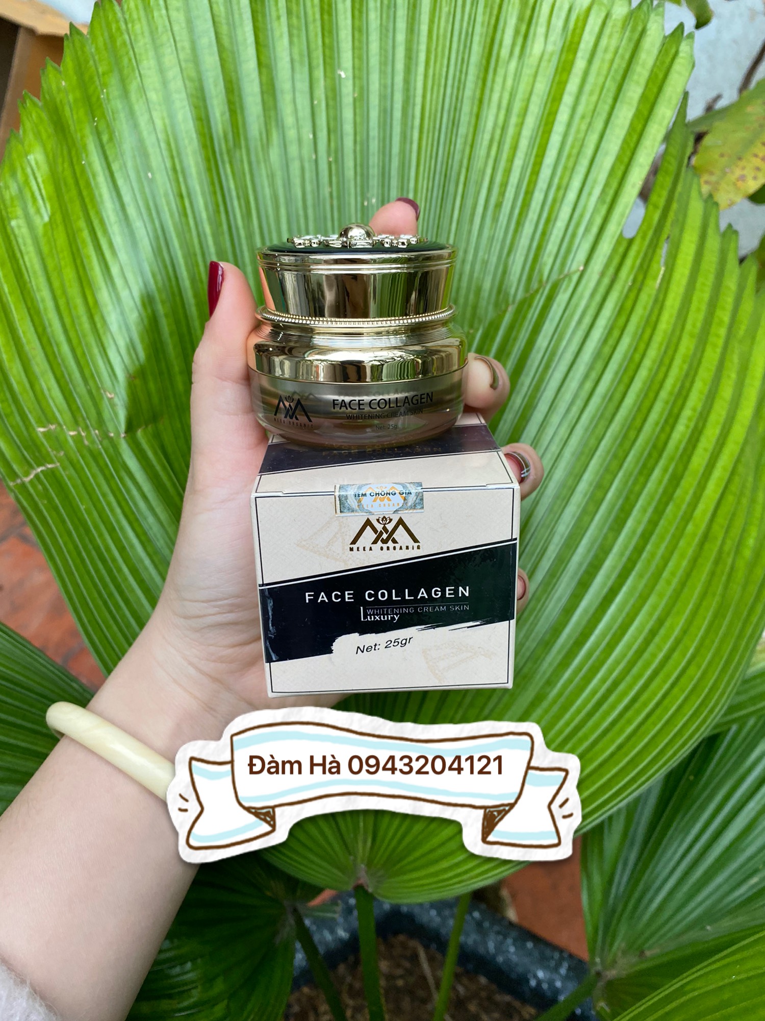 Combo kem face và serum Collagen cá hồi Dna