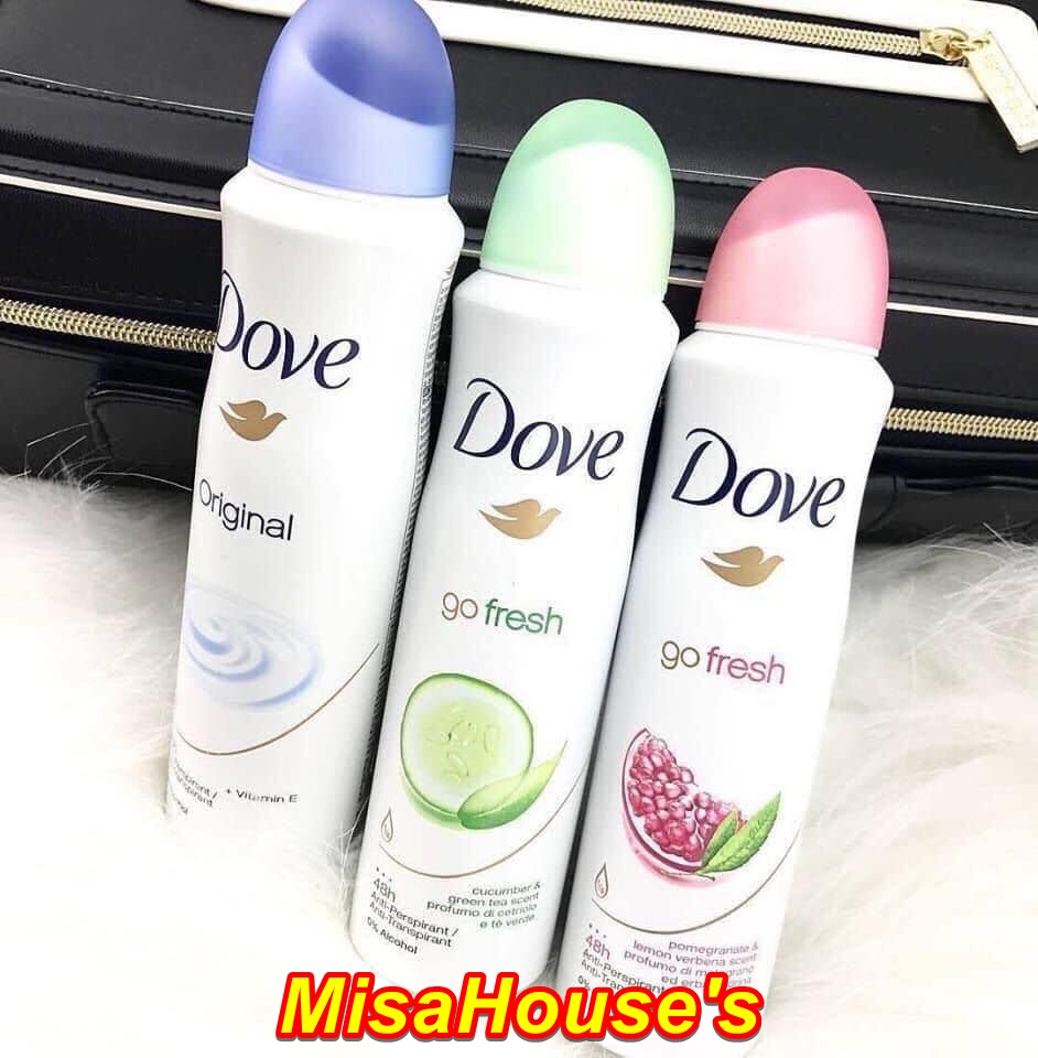 Xịt khử mùi Dove 150ml - ORIGINAL