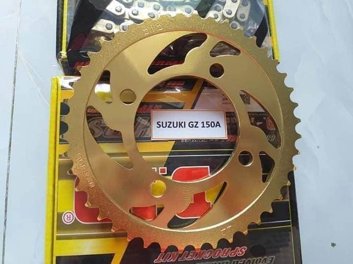 Nhông sên dĩa cho xe Suzuki Gz150A - Loại 12li Phốt