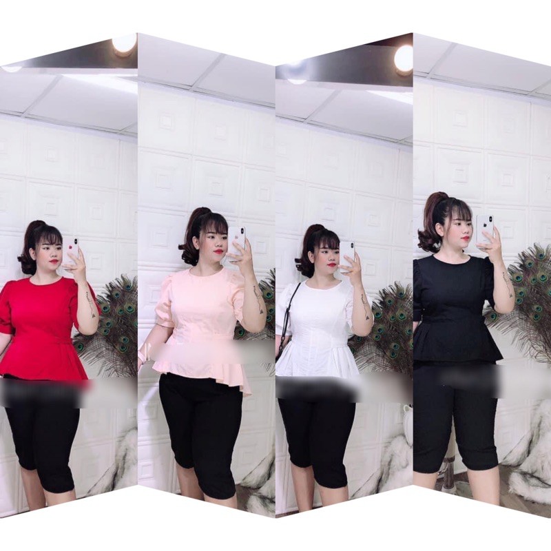 Sét peplum #bigsize 60kg đến 90kg
