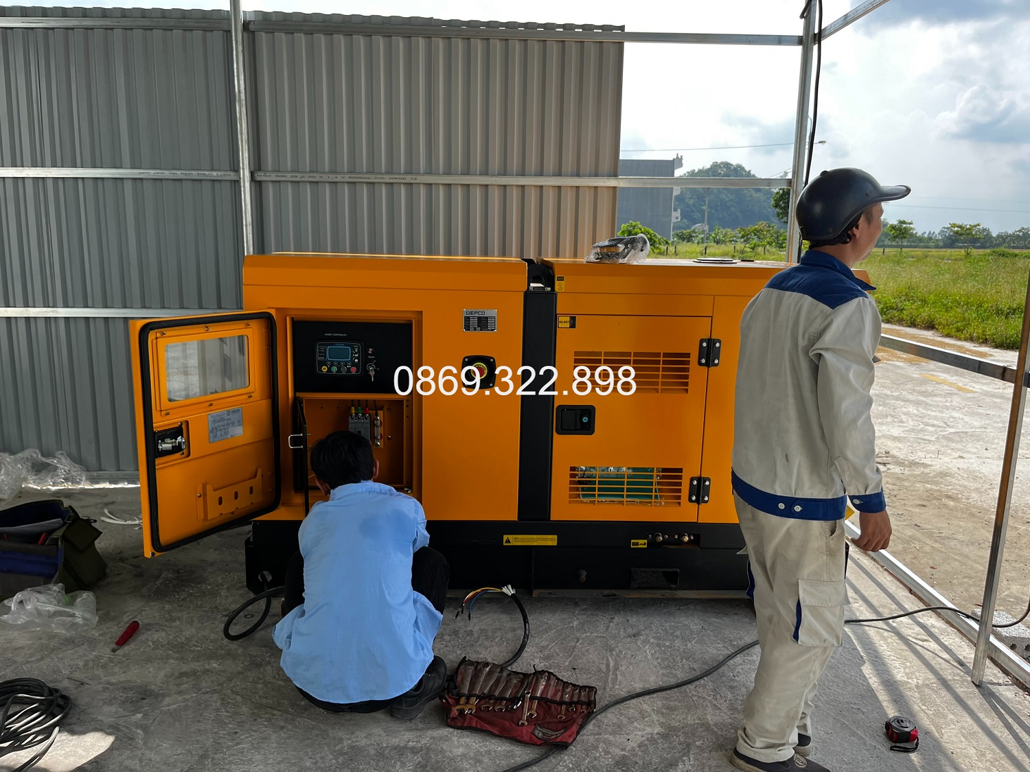 Máy Phát Điện Depco 50KVA DK66 ( Giá 195 triệu )