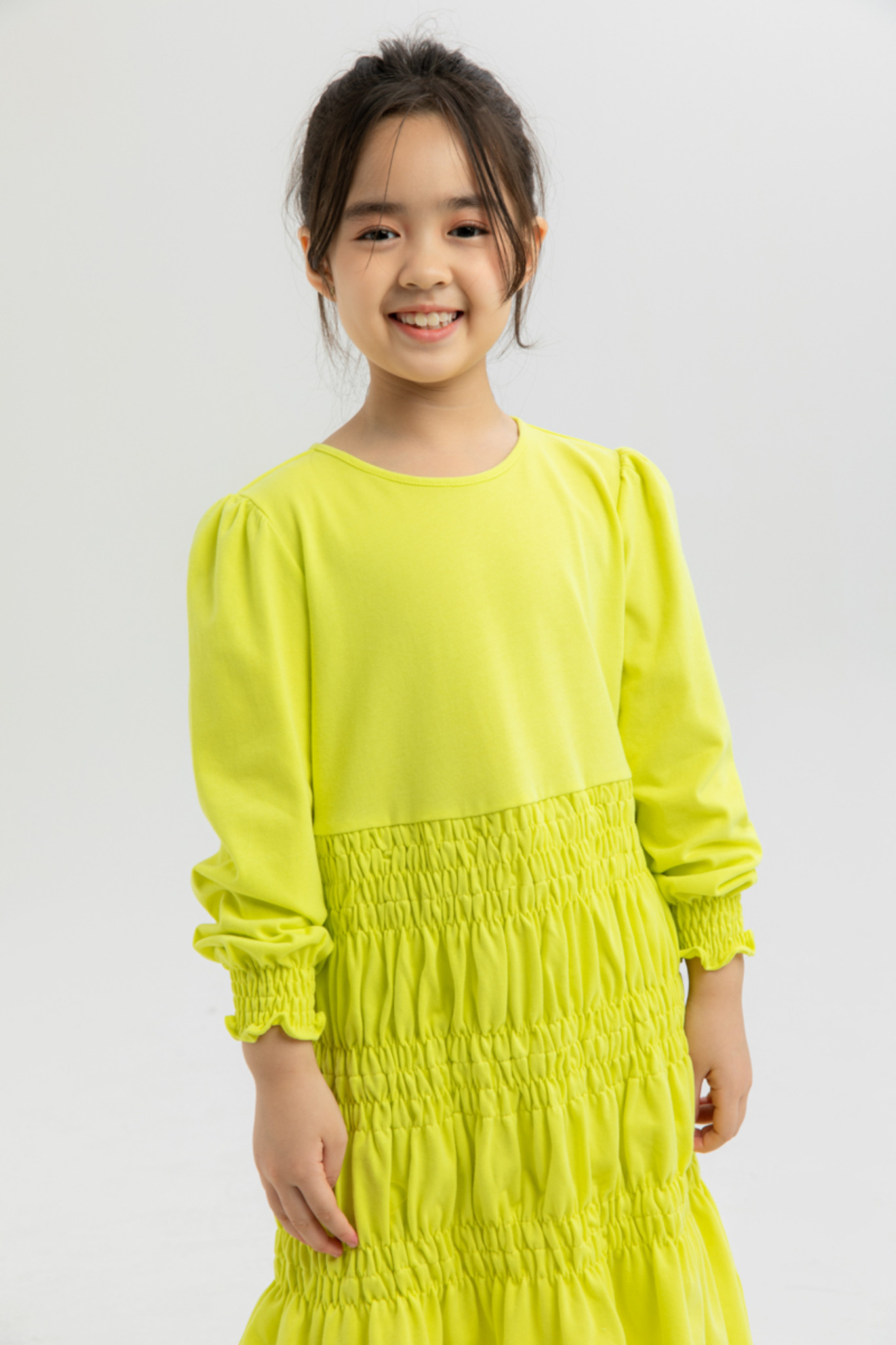 Đầm thun tay dài dáng xòe IVY moda MS 42G1128