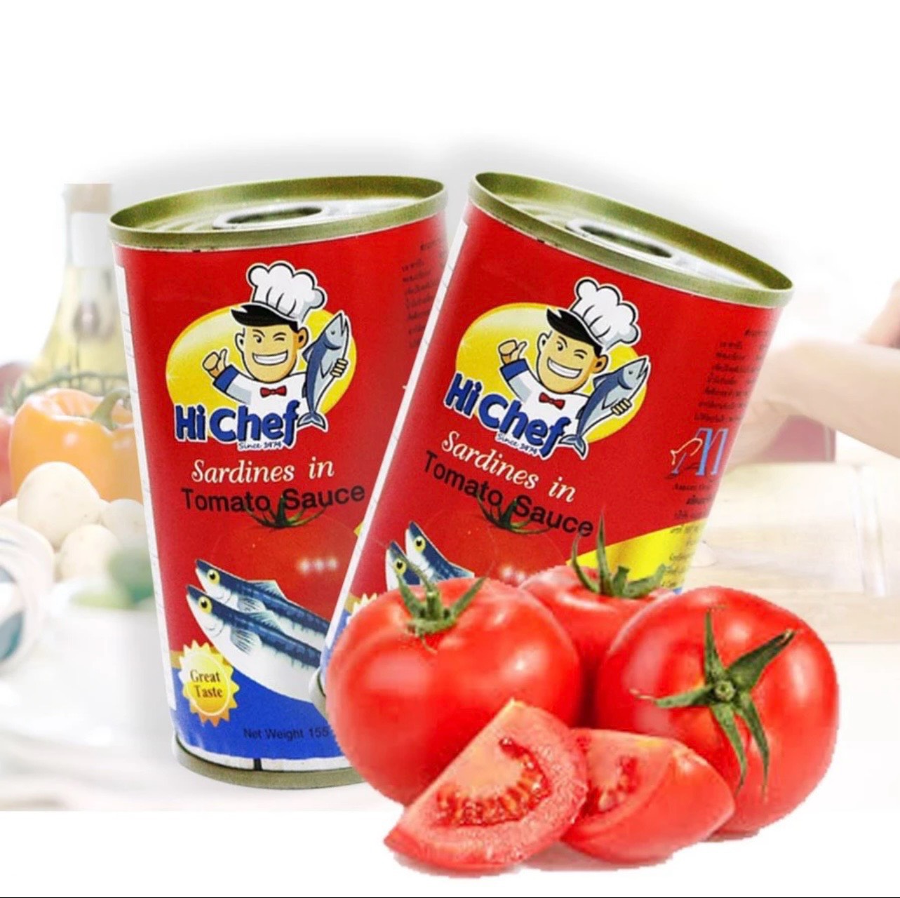 [155g] CÁ MỒI HỘP SỐT CÀ THÁI LAN HI-CHEF