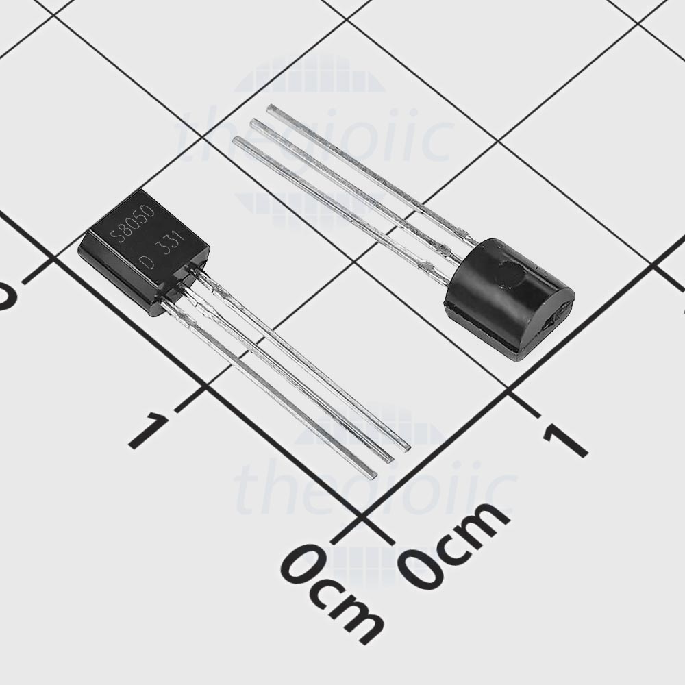 50con Transistor NPN S8050 0.5A-40V