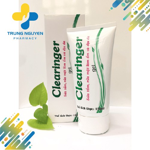 Clearinger - Sữa Tắm, Rửa Mặt Và Làm Ẩm Da