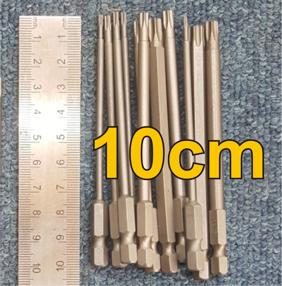 đầu mở ốc vít, dạng hoa thị. có lỗ. 7cm và 10cm