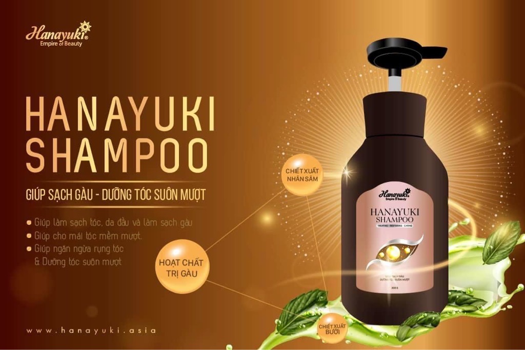 Dầu gội Hanayuki Shampoo