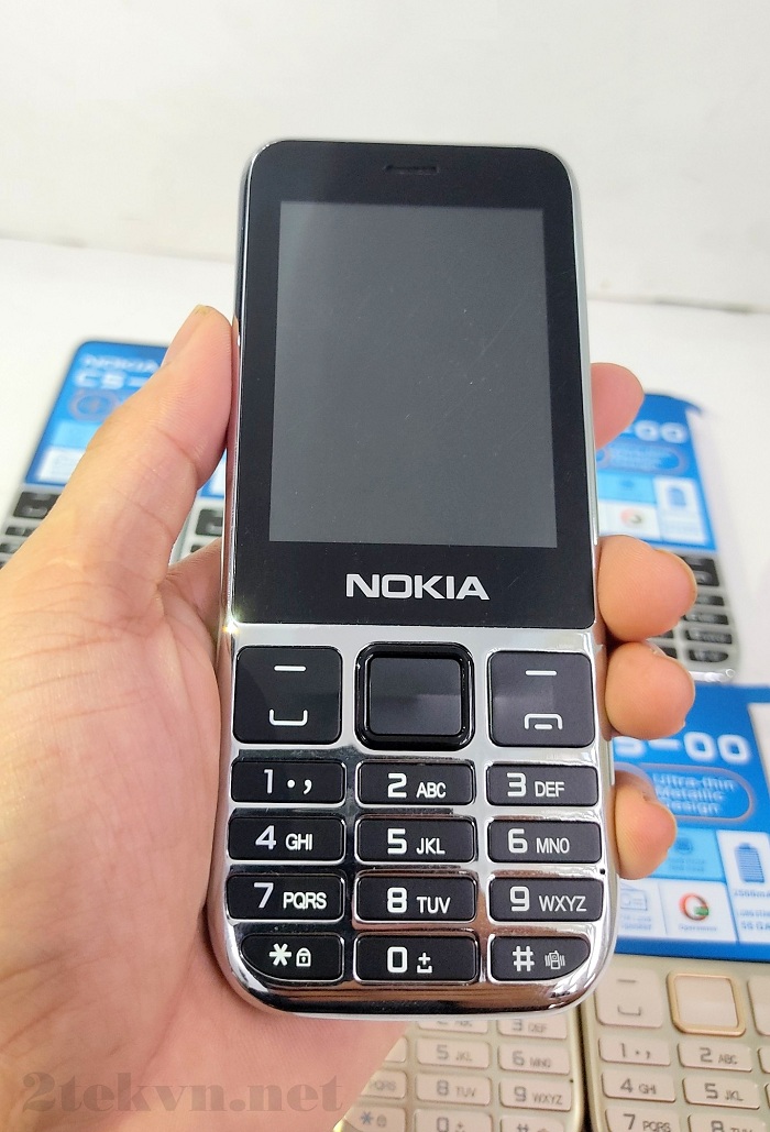 Điện thoại 2 sim mới nokia c5-00(2020) giá rẻ pin khủng