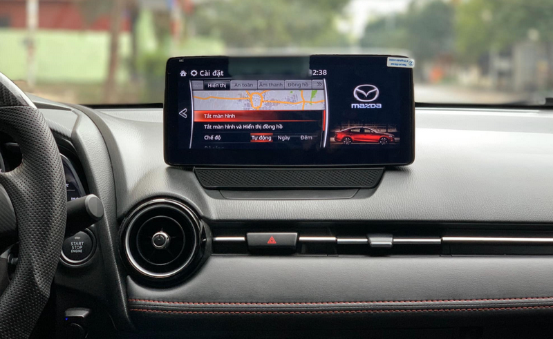 Cường lực màn cảm ứng: MAZDA 2 2015-2020