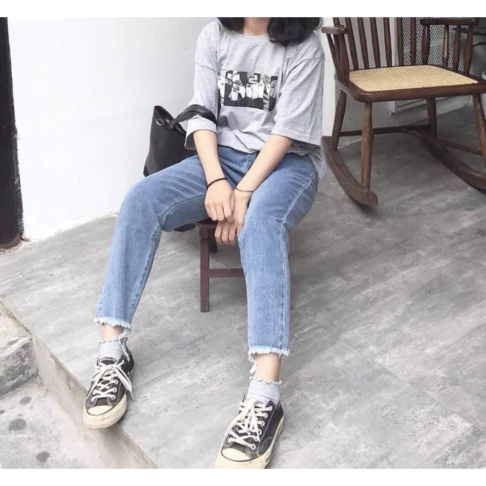 Quần baggy bò rua gấu DHO0121