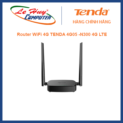 Bộ phát wifi router wifi 4g tenda 4g05 -n300 dùng sim 4g lte