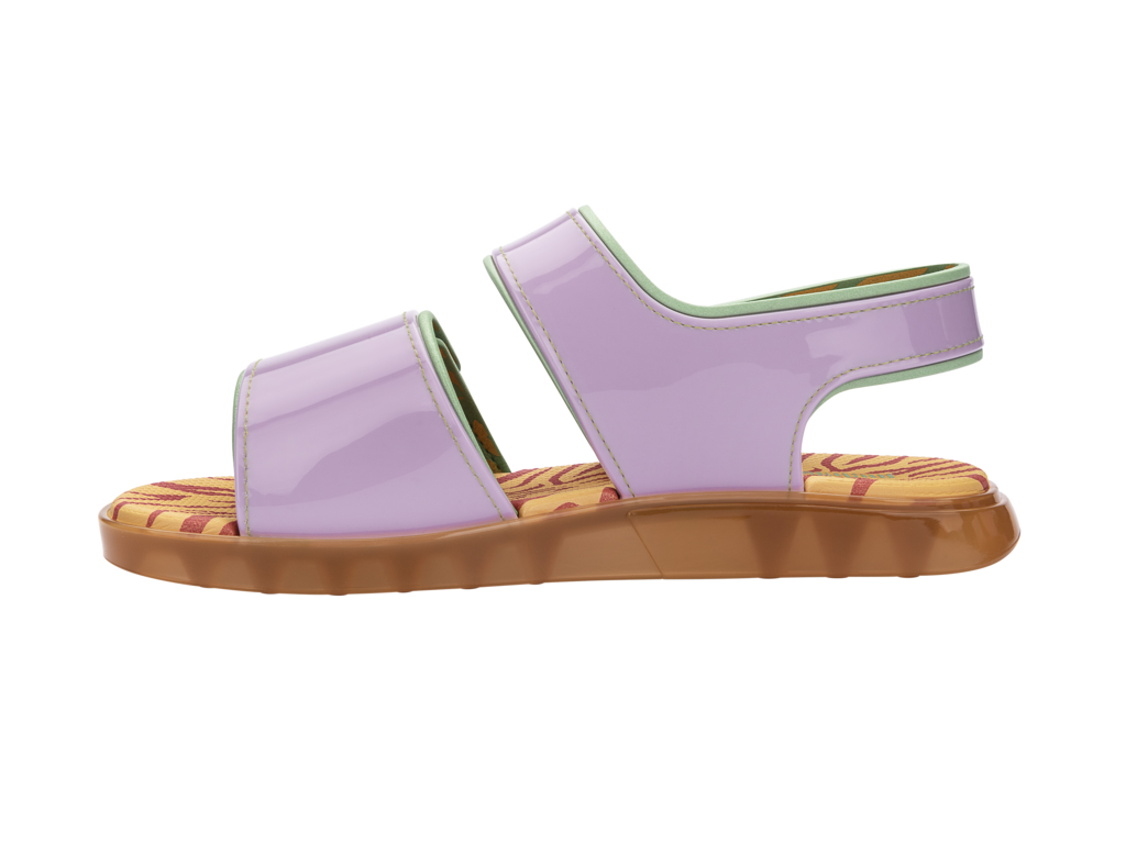 Giày sandals Melissa Papete Zone AD - Hồng
