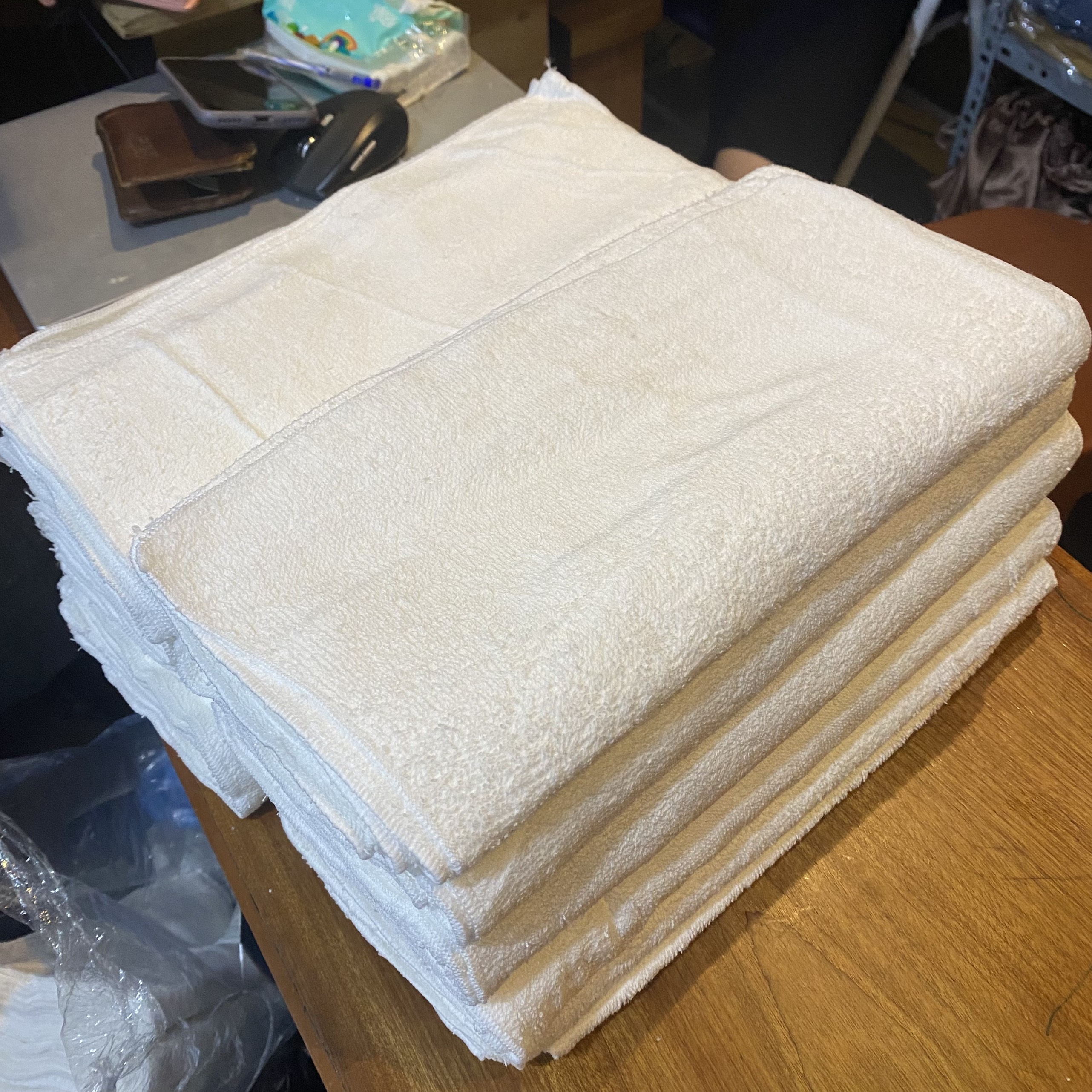 Khăn cân ký cotton để lau chùi