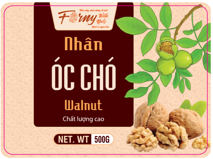 Nhân Óc Chó Forny With Nuts gói 400g