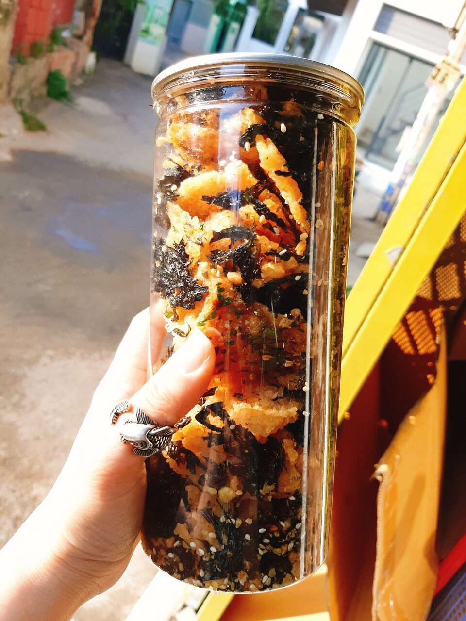 CƠM CHÁY RONG BIỂN