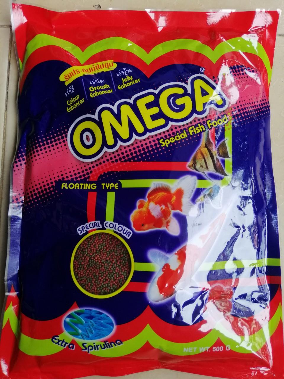 [HCM]Thức Ăn Cá Omega 500g (Viên Nhỏ kt 1mm)