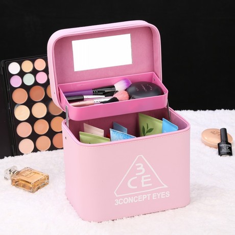 Cốp đựng đồ nối mi ,mỹ phẩm trang điểm 2 tầng 3CE
