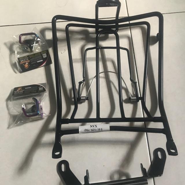 Baga cho xe NVX V1 VÀ V2 (10 ly - đen)