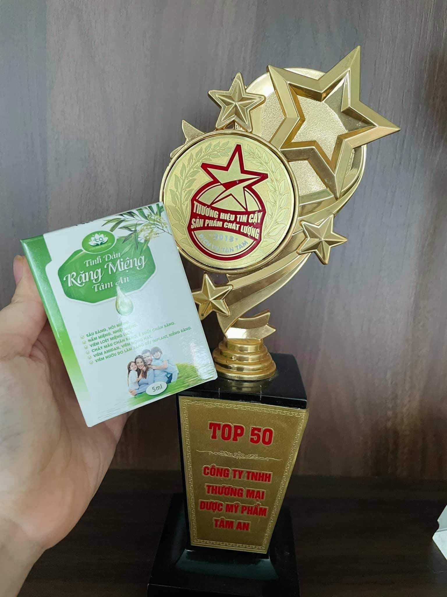 Tinh Dầu Sâu Răng Hôi Miệng Tâm An