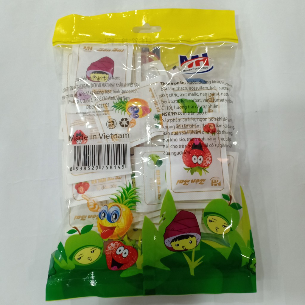 Thạch Trái Cây Zòn Zai 400gr